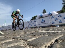 A cyclist from Poland has won the prologue in the 68th  Cycling Tour of Bulgaria 