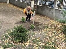 Доброто пуска корени - агенти на доброто и ученици засадиха дръвчета в Пазарджик